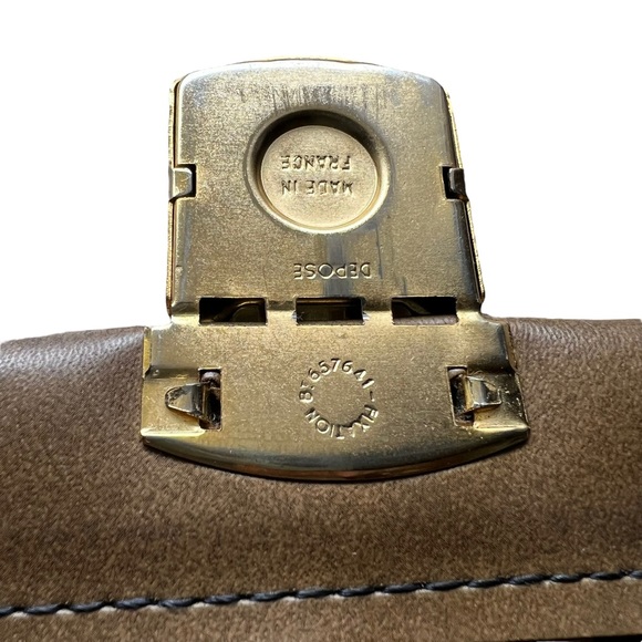 Depose Briefcase Laptop Bag Messenger Computer Note Book Made in France Case - Picture 4 of 16